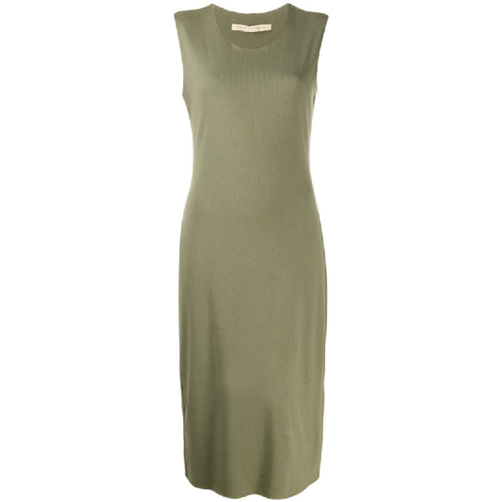 RAQUEL ALLEGRA Raquel Allegra Rib Layering Midi Dress 2
